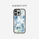 CASETIFY 我的藍(lán)蝴蝶花園 適用于iPhone 16/15/14 Plus/Pro/Max 手機殼 透明黑框 iPhone 16 Pro Max