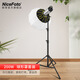 NiceFoto 耐思150w/200w三代直播補(bǔ)光燈服裝美食美妝LED太陽燈攝影主播美顏人像柔光拍照視頻綠幕影視燈 200W單燈套裝【球形燈籠罩+燈架】