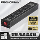 琴冠QINCROWN 電源濾波器 發(fā)燒級(jí)排插hifi音響功放膽機(jī)專用電源凈化器220v降噪防雷插排 美標(biāo)濾波器 E300 濾波器（黑色） 一臺(tái)