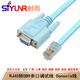 時(shí)雨（SIYUNR）Console線(xiàn) RJ45轉DB9串口調試線(xiàn) 思科H3C華為配置線(xiàn) 交換機/路由 SY-DRJ15 網(wǎng)口轉串口調試線(xiàn) 1.5米