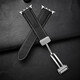 炫戴適用蘋(píng)果手表S9/S10表帶真皮apple iwatchs8/7/6/5/4男女士款商務(wù)ultra2磁吸se運(yùn)動(dòng)高級(jí)iWatch個(gè)性 磁吸扣荔枝紋皮帶-黑色 適用44/45/49/S10【46mm