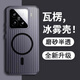 權速瓦楞光柵紋磁吸適用小米15Pro手機殼新款小米17Promax簡(jiǎn)約超薄磨砂半透明小米15高級感男女款防摔 【冰霧透黑-磁吸款】磁吸充電+超強吸附+超薄防摔 小米 15 Pro