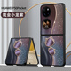 思唯創(chuàng)適用華為pocket2手機(jī)殼全包防摔P50Pocket手機(jī)保護(hù)套琉金小龍男女款皮質(zhì)浮雕保護(hù)殼超薄 【琉金小龍紫】立體浮雕+高端素皮 華為 Pocket 2