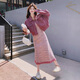 妍莉芬（yanlifen）穿搭衣服牛仔外套吊帶裙子套裝女春季2025年新款針織連衣裙兩件套 樹莓紫【吊帶裙+外套】 S【建議85斤-110斤】
