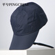 平兮 PINGCBFXI純色薄款速干透氣帽子男女通用跑步帽防曬遮陽(yáng)帽鴨舌帽戶(hù)外棒球帽 藏青色  L 可調節(55-60cm)