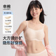 幸棉【斷碼特惠】外擴(kuò)顯大內(nèi)衣女無(wú)尺碼聚攏無(wú)痕漫畫(huà)胸文胸軟支撐胸罩 膚色（附2對(duì)杯墊） 均碼 (A-C杯/90-125斤)