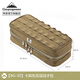 CAMPINGMOON柯曼露營(yíng)戰術(shù)工具包便攜式地釘包多功能餐具掛袋帳篷配件收納包 BG-30卡其色雙層戰術(shù)包