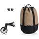 Stokke【配件集合】Stokke YOYO;全能型輕便車(chē)嬰兒推車(chē)配件集合鏈 獨輪購物包-卡其色