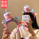 鹿珊伍生日發(fā)箍扭扭棒手工成品兒童周歲聚餐派對拍照道具可愛(ài)頭戴發(fā)飾 搞怪星星生日蛋糕發(fā)箍