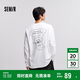 森馬（Semir）×RYO藝術(shù)家系列長袖T恤男上衣冬季情侶裝oversize潮101724101201