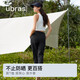 ubras【特賣(mài)】透氣簡(jiǎn)約女闊腿褲女防紫外線(xiàn)休閑長(cháng)褲女 防曬衛褲-黑色 M