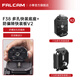 小隼 FALCAMF38快裝板相機微單反通用智云大疆穩(wěn)定器云臺三腳架肩帶背阿卡快拆底座攝像機配件 F38防偏轉(zhuǎn)多螺孔套件(1上蓋2底座）