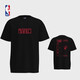 NBA熱火隊起源系列T恤 男子運動(dòng)時(shí)尚休閑短袖T恤 騰訊體育 XL