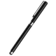 品怡  靈敏觸控兩用電容筆手機(jī)平板通用帶帽雙用電容筆 黑色