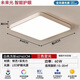 雷士超薄LED全光譜護眼吸頂燈2024新款現代簡(jiǎn)約客廳燈圓形臥室燈 地方60*60CM【全光譜三色】60瓦