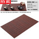 拓進(jìn)德國(guó)進(jìn)口品質(zhì)功夫茶具茶道零配件茶盤保護(hù)墊茶席竹席纖維耐磨茶簾 (45X30c)大號(hào).棕黑色茶席x1