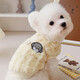 鉑吶苓狗狗衣服小型犬秋冬貓咪防掉毛衣幼貓銀漸層布偶泰迪小型幼衣服 狗狗毛絨衣【黃色】 S
