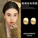 寧玥兒金屬拉絲耳釘女高級(jí)感輕奢耳環(huán)時(shí)尚氣質(zhì)耳飾2025年潮流新款情人節(jié) 金色拉絲耳釘【G252一對(duì)】