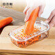 日本進(jìn)口蔬菜磨泥器廚房姜蒜磨泥板磨泥盤(pán)兒童輔食蘋(píng)果泥水果泥研磨器土豆磨蓉器胡蘿卜磨碎器碾磨器