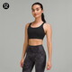 lululemon丨Energy 女士運(yùn)動(dòng)內(nèi)衣 訓(xùn)練瑜伽可拆卸胸墊 LW2D85A 黑色 M