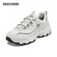 斯凱奇（Skechers）女鞋網(wǎng)面透氣輕便休閑鞋復(fù)古老爹鞋熊貓鞋896193