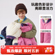 馬·拉丁（M.Latin）/童裝兒童羽絨服冬新款男女童大小童羅紋三防輕薄羽絨服 灰綠 120 cm