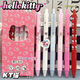 SWDF限定KT貓按動中性筆ins高顏值HelloKitty少女心學(xué)生速干0.5黑筆 限定款HelloKitty【1盒6支】