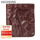 赫澤瓊斯HEZZJONS薄款小錢(qián)包進(jìn)口意大利牛皮短款錢(qián)夾青年簡(jiǎn)約復古做舊全牛皮皮夾真皮軟豎款錢(qián)包 咖啡色