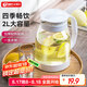 天喜（TIANXI）涼水壺玻璃杯冷水壺家用泡茶壺耐熱大容量果汁壺2000ml節(jié)日禮物