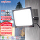 開(kāi)爾照明（CARE) LED投光燈射燈戶(hù)外庭院工廠(chǎng) IP65防水大功率倉庫照明泛光燈 100W白光6500K
