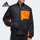 阿迪達(dá)斯 （adidas）戶外運(yùn)動(dòng)夾克連帽防風(fēng)外套 HD4638 L碼