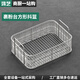 鴻藝鴻藝800裹粉臺商用不銹鋼小型裹面機(jī)漢堡店設(shè)備全套炸雞裹面臺工作臺果粉臺裹粉盆工具拍面臺機(jī)器 中型】201款加厚裹粉臺方籃