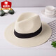 迪淑琪草帽女太陽(yáng)帽子巴拿馬小辣椒禮帽遮陽(yáng)太陽(yáng)帽女夏小清新沙灘帽