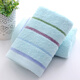 全力純棉加厚洗臉毛巾洗澡成人柔軟吸水毛巾公司勞保福利毛巾運動(dòng)毛巾 藍色 1條 100g 33*73cm