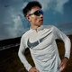 耐克男子透氣輕薄跑步上衣冬季新款防曬速干反光運動(dòng)NIKE IM9357 133帆白 M
