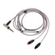 Earmax TYEPC單晶銅 帶麥 IM50耳機(jī)線 IM70蘋果 IM01升級(jí)線 IM02 IM03 IM04線 灰色彎插  線控版