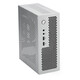SKTC A09迷你臺式機(jī)ITX17*17主板小1U電源3.8L全新HTPC電腦空機(jī)箱可立可臥 銀色USB2.0