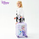 迪士尼儿童拉杆箱爱莎公主行李箱万向轮冰雪奇缘2旅行箱18英寸小孩拉箱 DH21397/8-Q2爱莎紫色 16寸