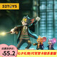 52TOYSTOMand JERRY貓和老鼠手辦盲盒湯姆杰瑞兒童玩具生日兒童禮物 華納100周年紀(jì)念系列-隨機(jī)1款
