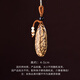 六丸千眼菩提子鑰匙扣掛件手把件大號(hào)菩提原籽汽車(chē)鑰匙鏈文玩掛飾吊墜 中號(hào)-高約4-5cm(配飾珠子顏色隨機(jī))