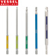 VESSEL威威剛彩帶磁球頭批嘴組套GS5P-36球頭螺絲刀批嘴套裝150mm 5支裝