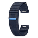 【95成新】三星Galaxy Watch7系列智能手表原裝織物尼龍表帶 深藍(lán)色M/L 男女表帶（贈品，介意勿拍）