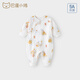 巴厘小豬[孕媽有禮]新生嬰兒連體衣純棉春季0一6月龍年寶寶哈衣初生兒衣服 萬(wàn)柿興龍 59cm