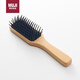 無(wú)印良品（MUJI）水青岡發(fā)梳 梳子 男女木質(zhì)按摩梳頭部頭皮按摩家用 全長(zhǎng)約20cm
