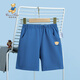 Classic Teddy男童褲子兒童短褲中小童裝夏季薄款五分褲夏裝新款衣服 (笨笨熊)牛仔藍 110