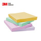 3M 便簽 便簽紙/報事貼/便條紙/便簽本 辦公用品 學(xué)習(xí)用品文具 馬卡龍系列4色狠貼標(biāo)簽 654-4SS-MC-5