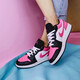 耐克（NIKE）女鞋Air Jordan aj1新款輕便低幫運(yùn)動(dòng)休閑板鞋籃球鞋【尖貨】 554723-106 情人節(jié)櫻花粉GS 37.5