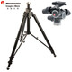 曼富圖（Manfrotto） 475B 中軸齒輪式三腳架 數碼攝影單反相機 鋁合金三角架攝影棚影樓影視專用三腳架攝影直播三腳架 曼富圖475B三腳架套裝（含405云臺）順豐快遞