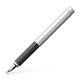 輝柏嘉（Faber-castell）鋼筆商務(wù)練字簽名筆伴手禮商務(wù)禮品知性派系列 啞光鍍鉻金屬 F