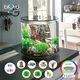 biOrb15L亞克力圓柱生態(tài)魚(yú)缸家用客廳桌面小型金魚(yú)缸創(chuàng  )意造景魚(yú)缸套餐  15L缸體MCR燈+造景6